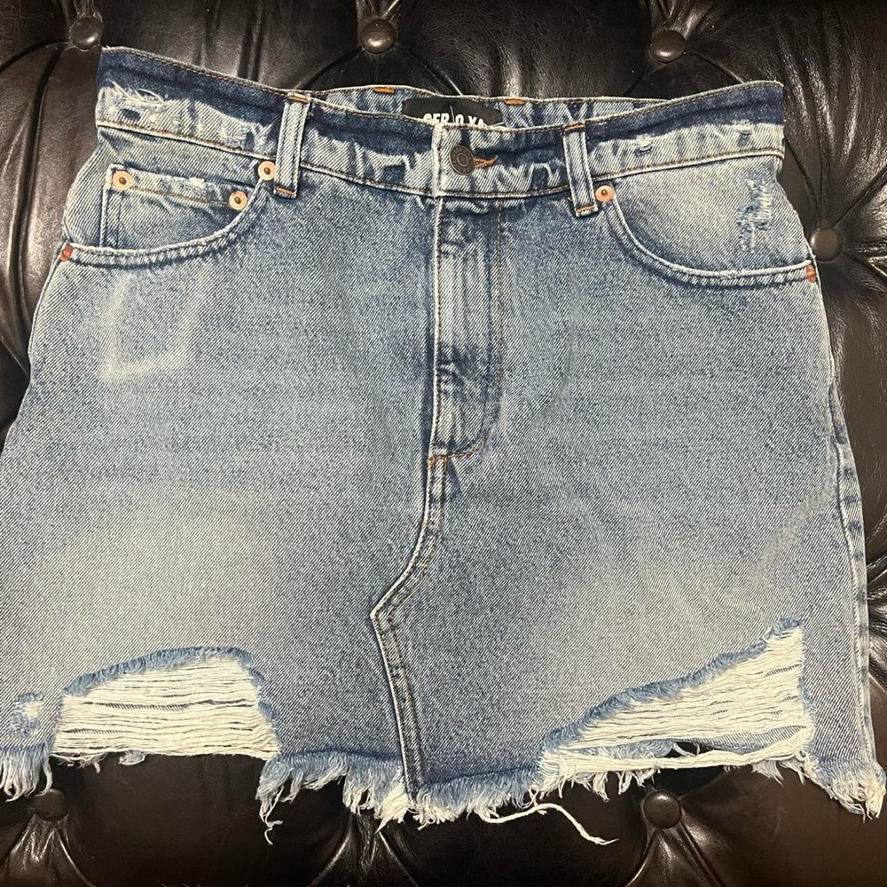 Ser.o.ya mini denim skirt